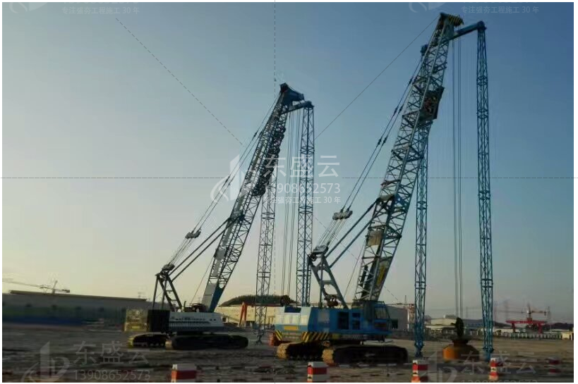 济宁强夯工程案例-中广核防城港核电站建设项目填海强夯施工